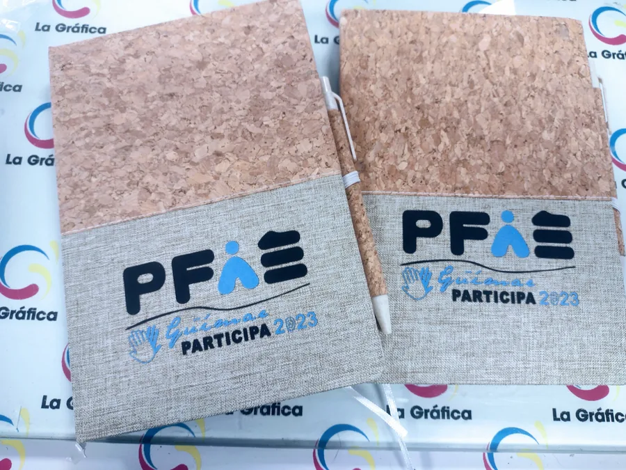 Libretas de Corcho Personalizadas — La Gráfica Tenerife