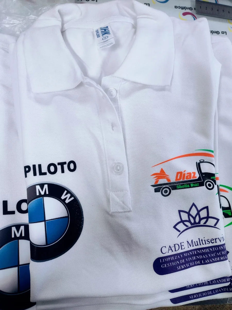 Polos con Logos Múltiples — La Gráfica Tenerife