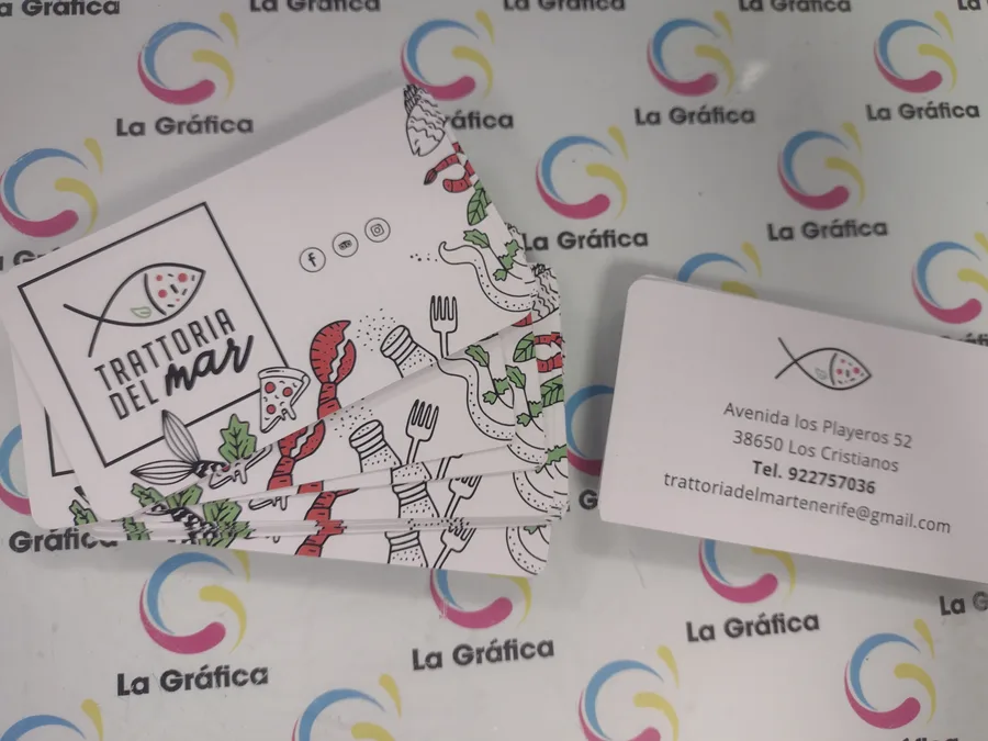 Tarjetas de visita — La Gráfica Tenerife