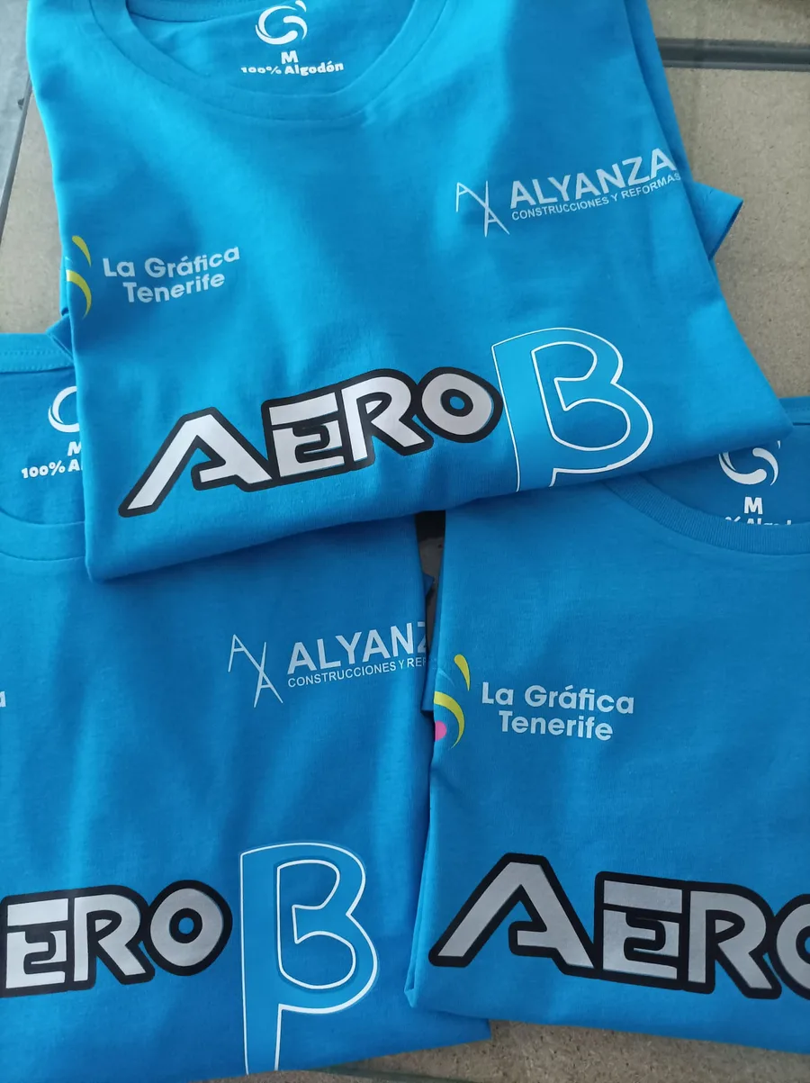 Camisetas Aerobeta — La Gráfica Tenerife
