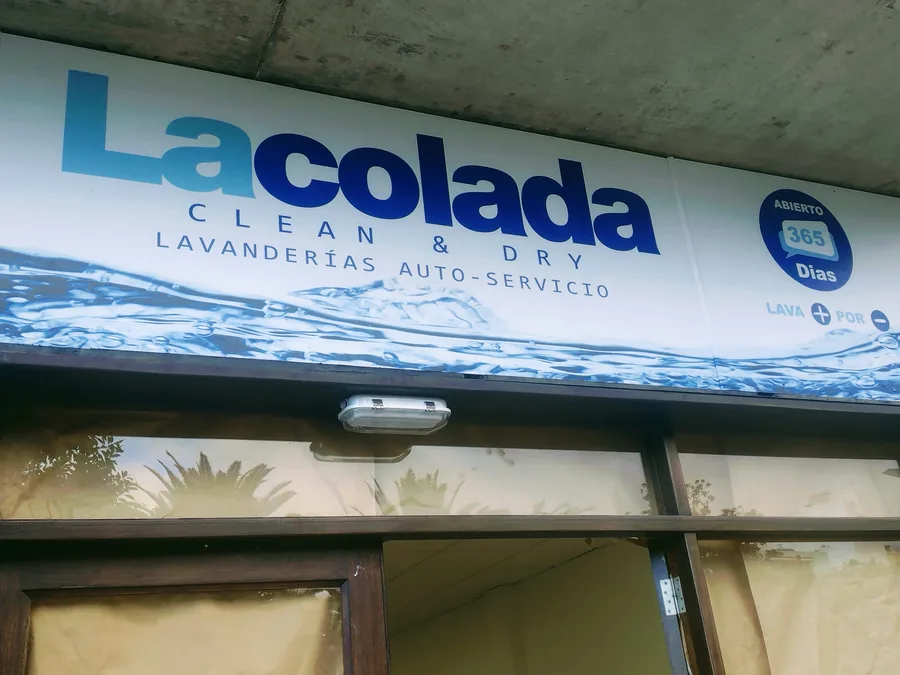 Cartel Lavandería La Colada — La Gráfica Tenerife