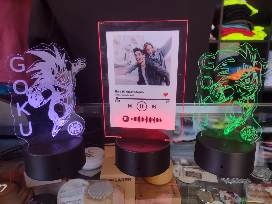 Lámparas LED Personalizadas — La Gráfica Tenerife