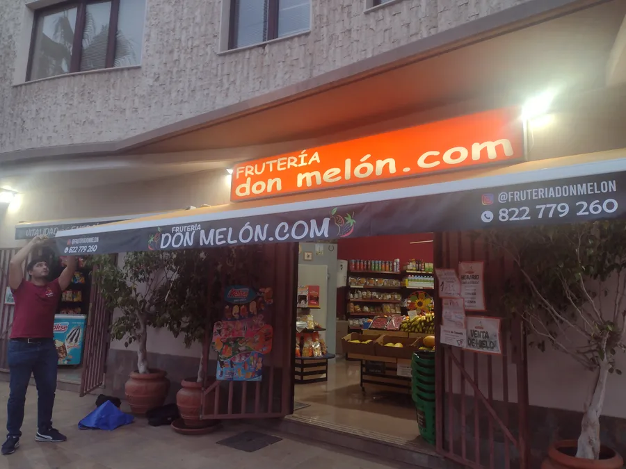 Toldo Frutería Don Melón — La Gráfica Tenerife