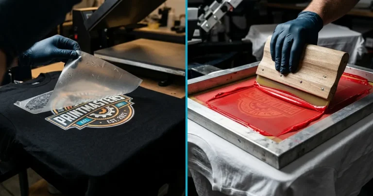 Comparativa DTF vs serigrafía en taller profesional en Tenerife | La Gráfica